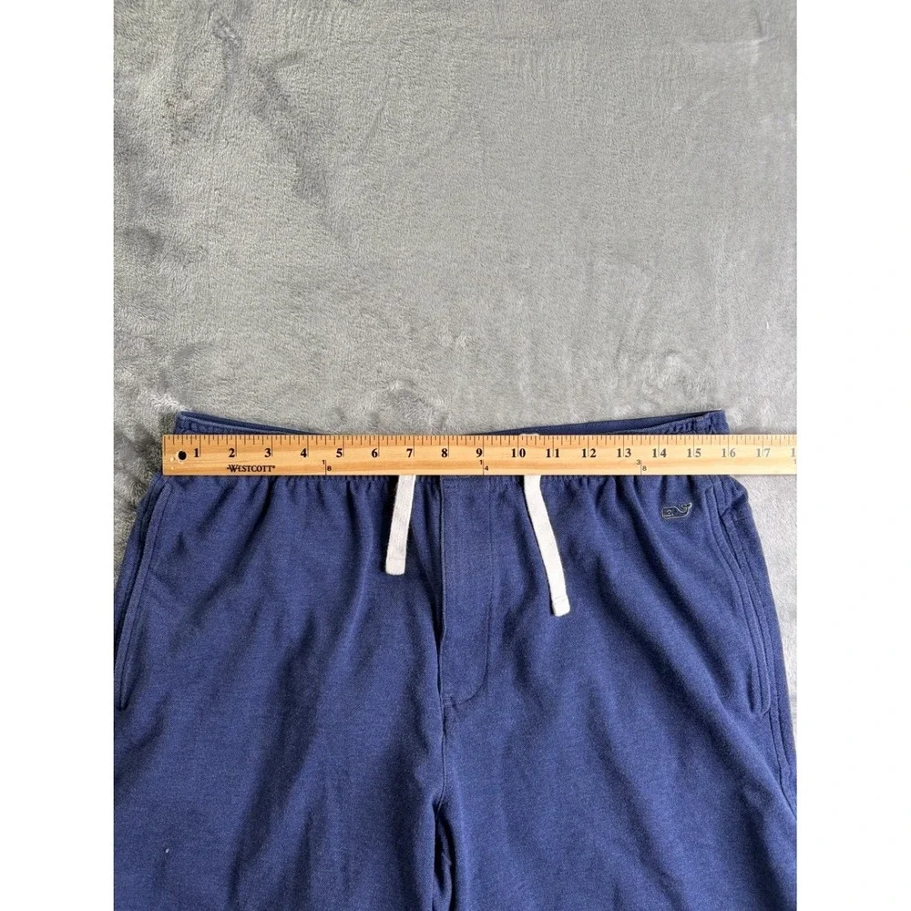 Vineyard Vines Shep & Ian Men's Shorts L Blue Embroidered Whale Logo